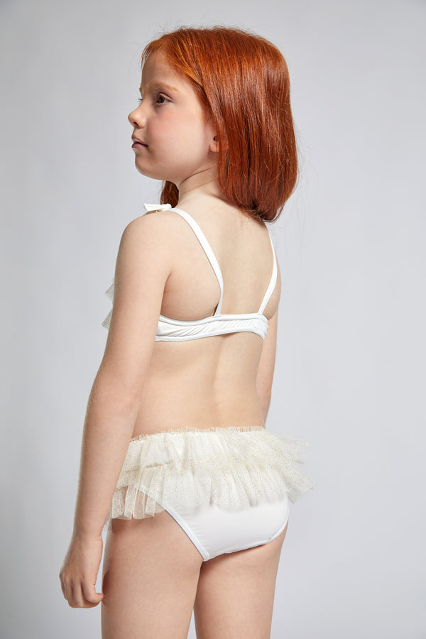 Bikini Bailarina Blanco Roto Comte